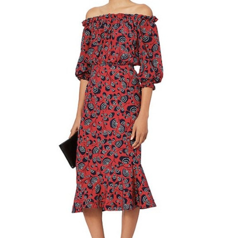 SALONI Grace Off The Shoulder Dress